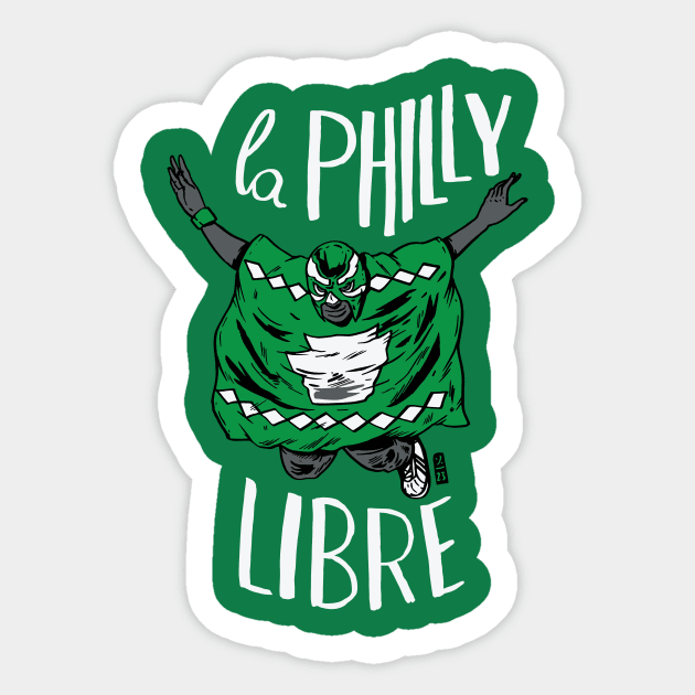 la Philly Libre Sticker by Thomcat23